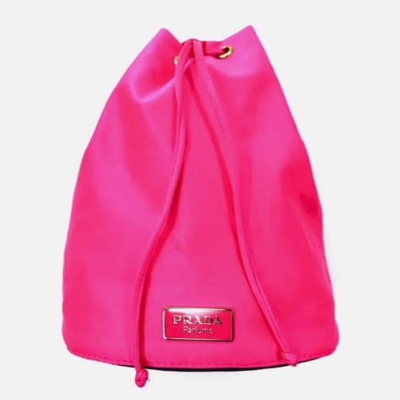 Prada Candy Nylon Drawstring Bucket Bag - Picture 1 of 3
